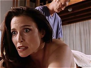 luxurious Mimi Rogers gets her whole body massaged