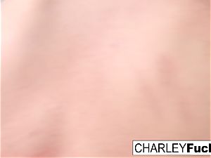 Charley luvs a dick between her awesome congenital funbags